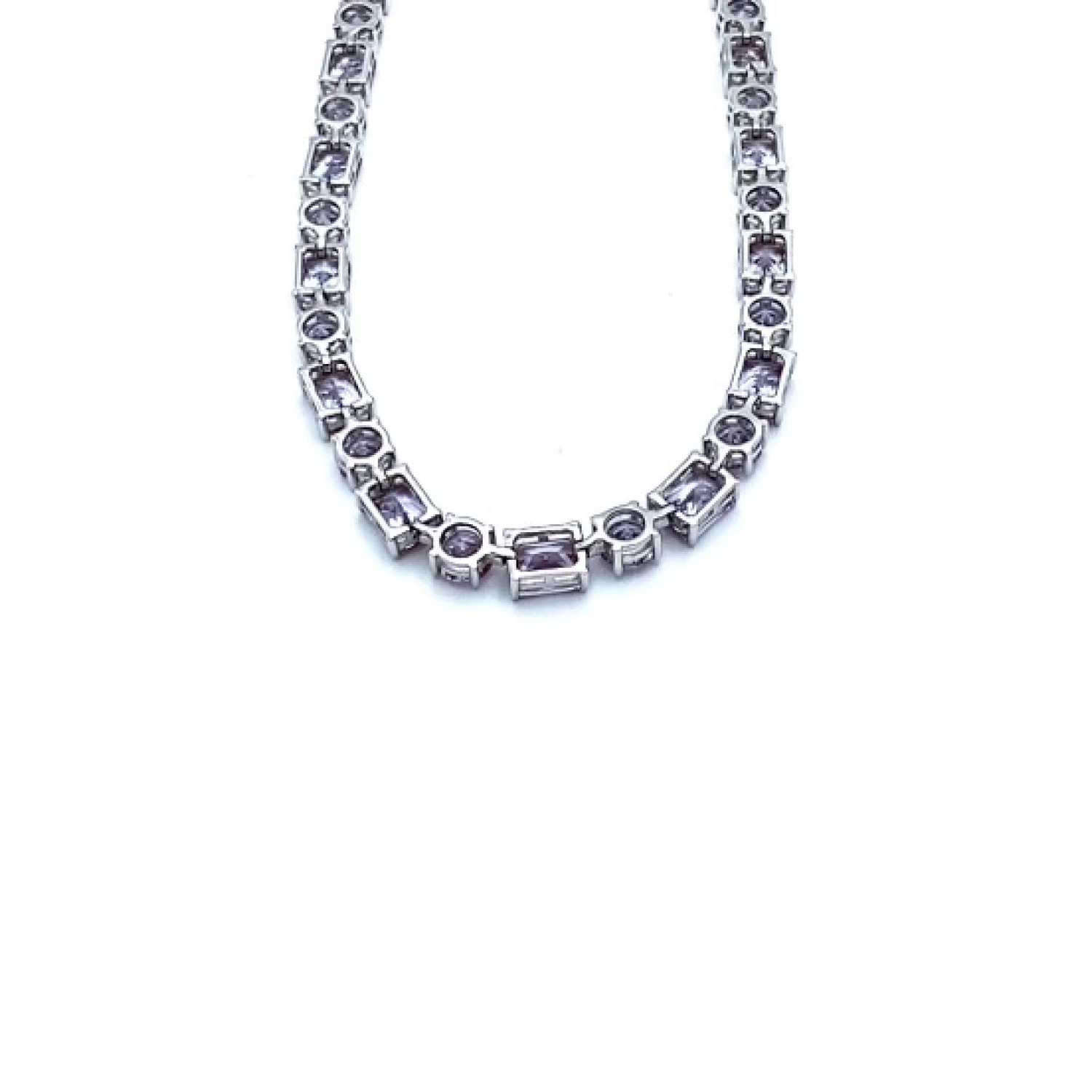 Alex Tarçın Ddörtgen Suyolu Kolye