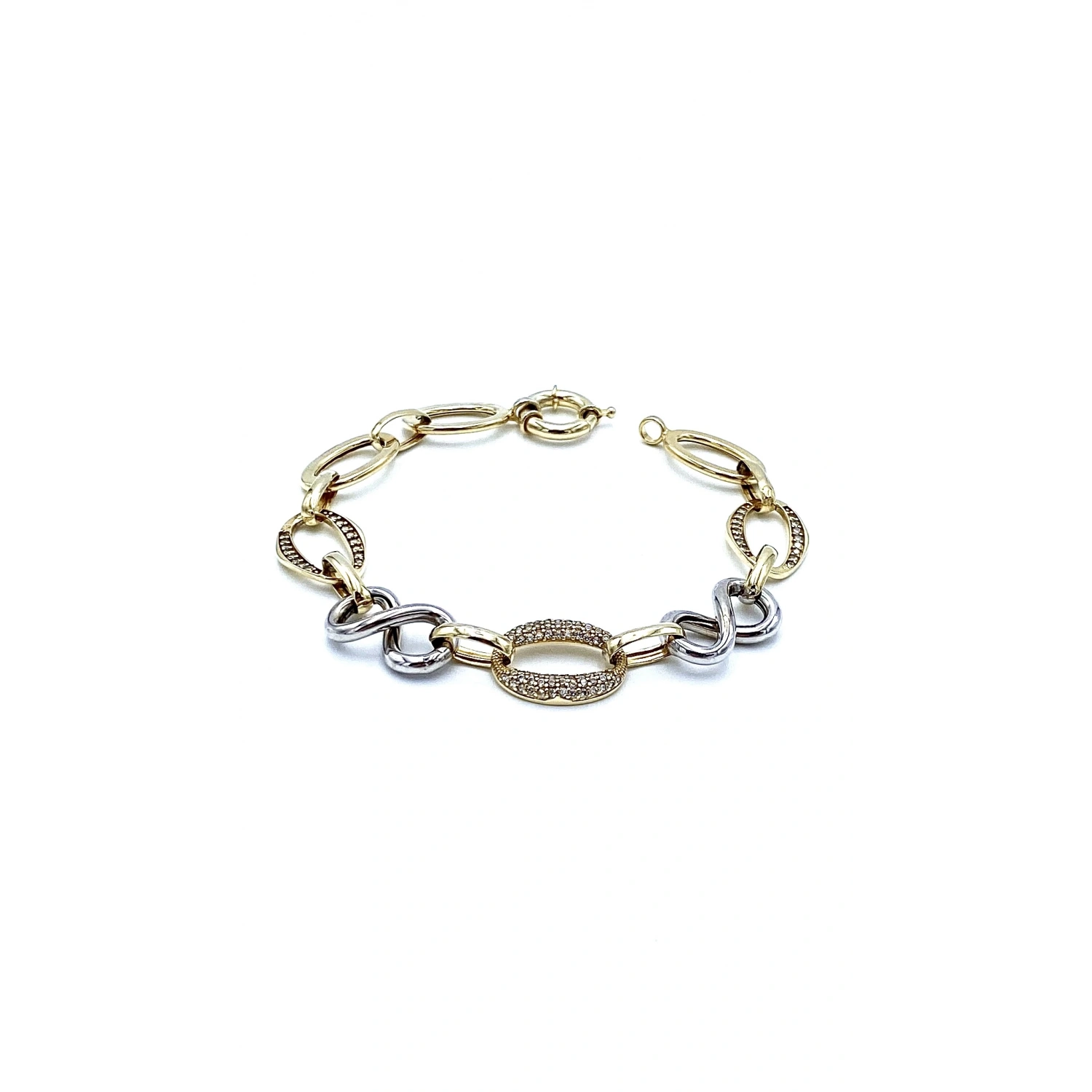 Altın Montür Sonsuzluk Bileklik