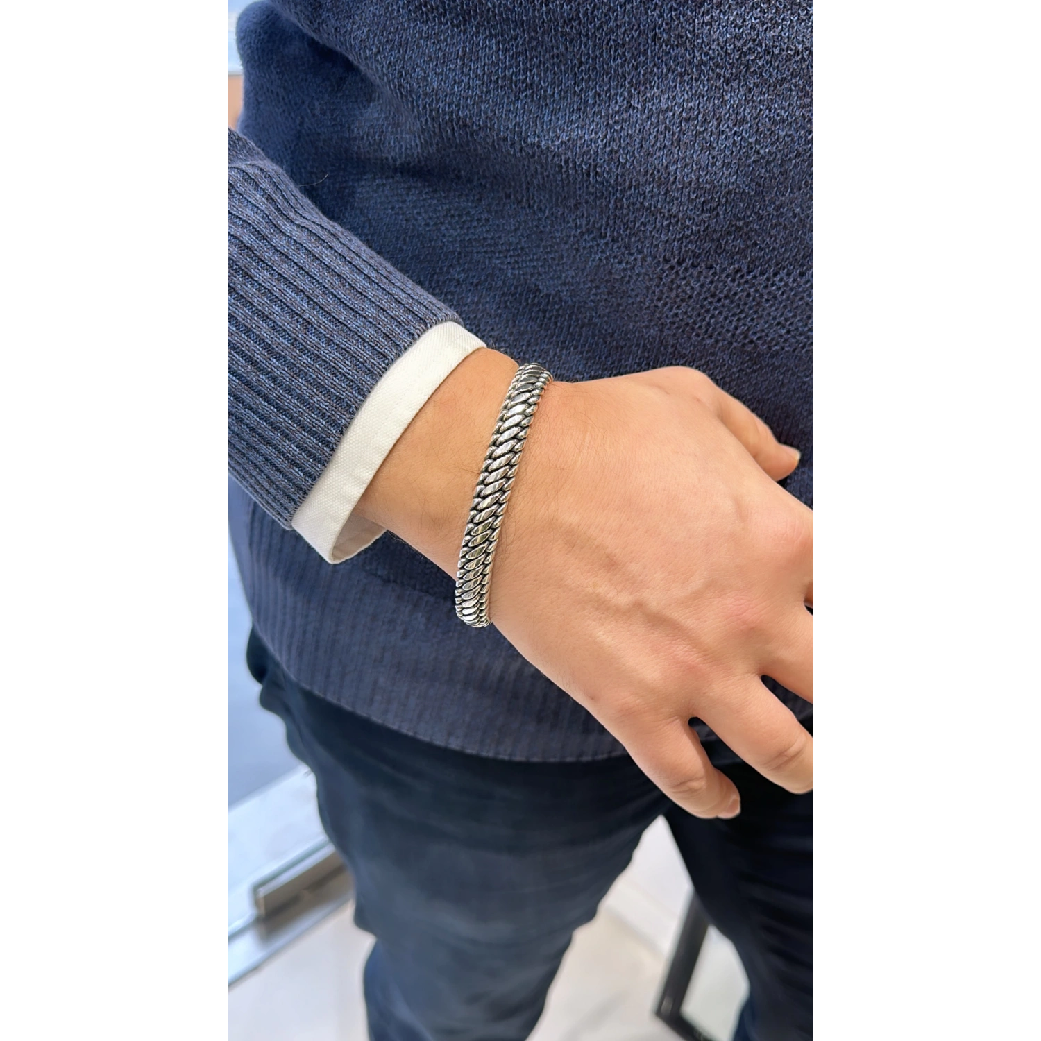 Amsterdam Erkek Zincir Bileklik