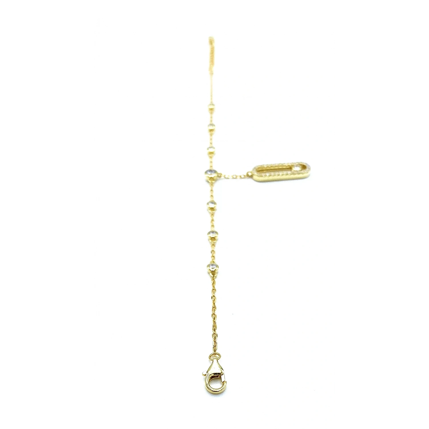 Ara Taşlı Messi Sallantılı Bileklik