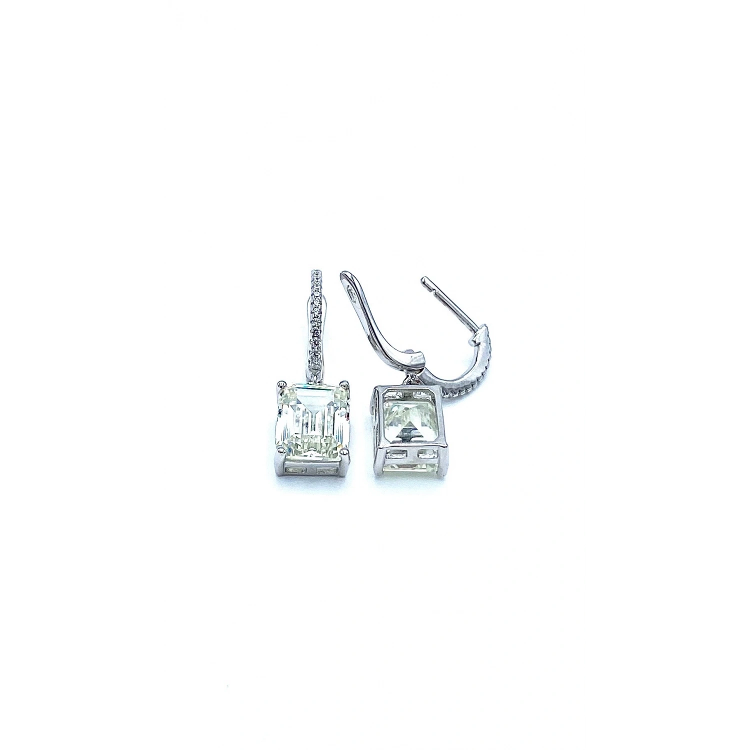 Baget Mozanit Sallantılı Küpe