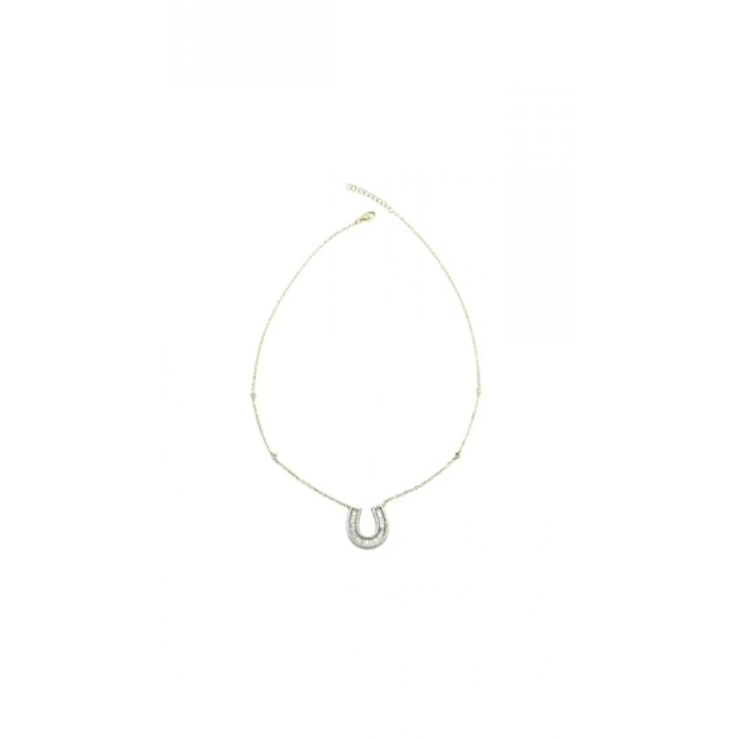 Bagetli L Şans Kolye