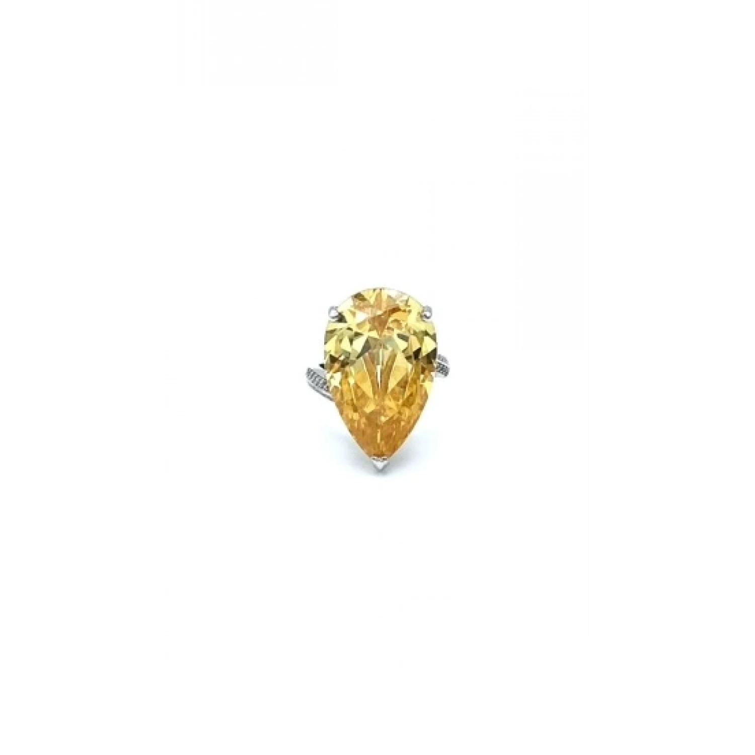 Biggy Yellow Drop Yüzük