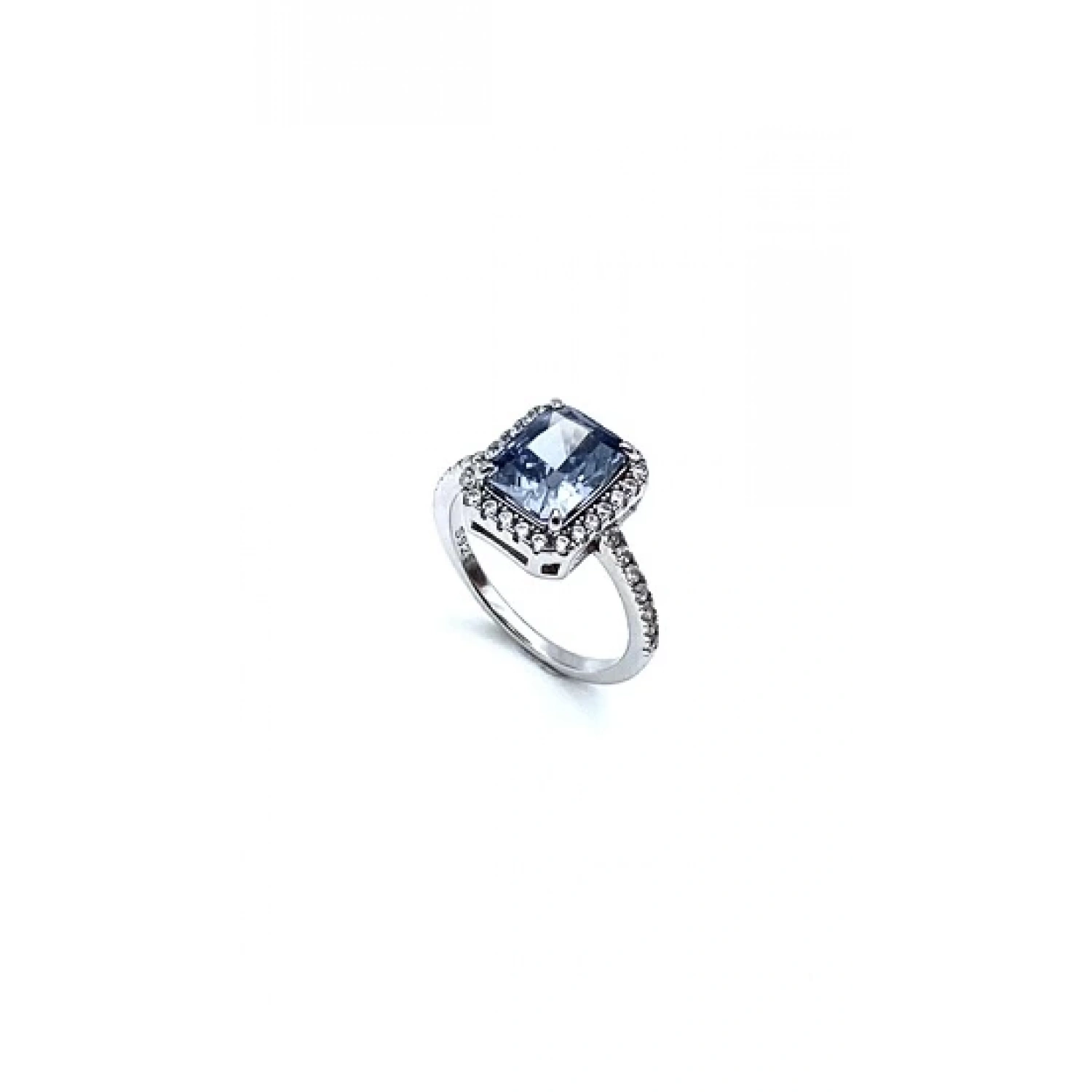 Black Diamond Ddörtgen Taşlı Yüzük