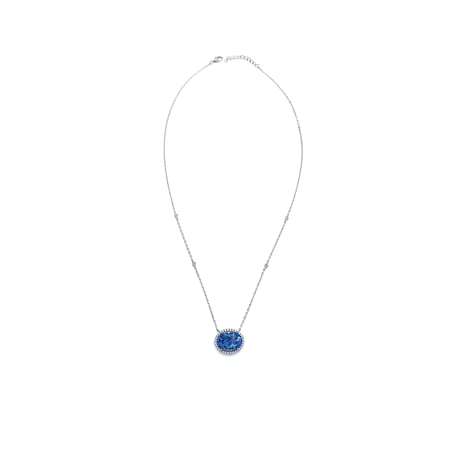 Blue Diamond Ovy Kolye