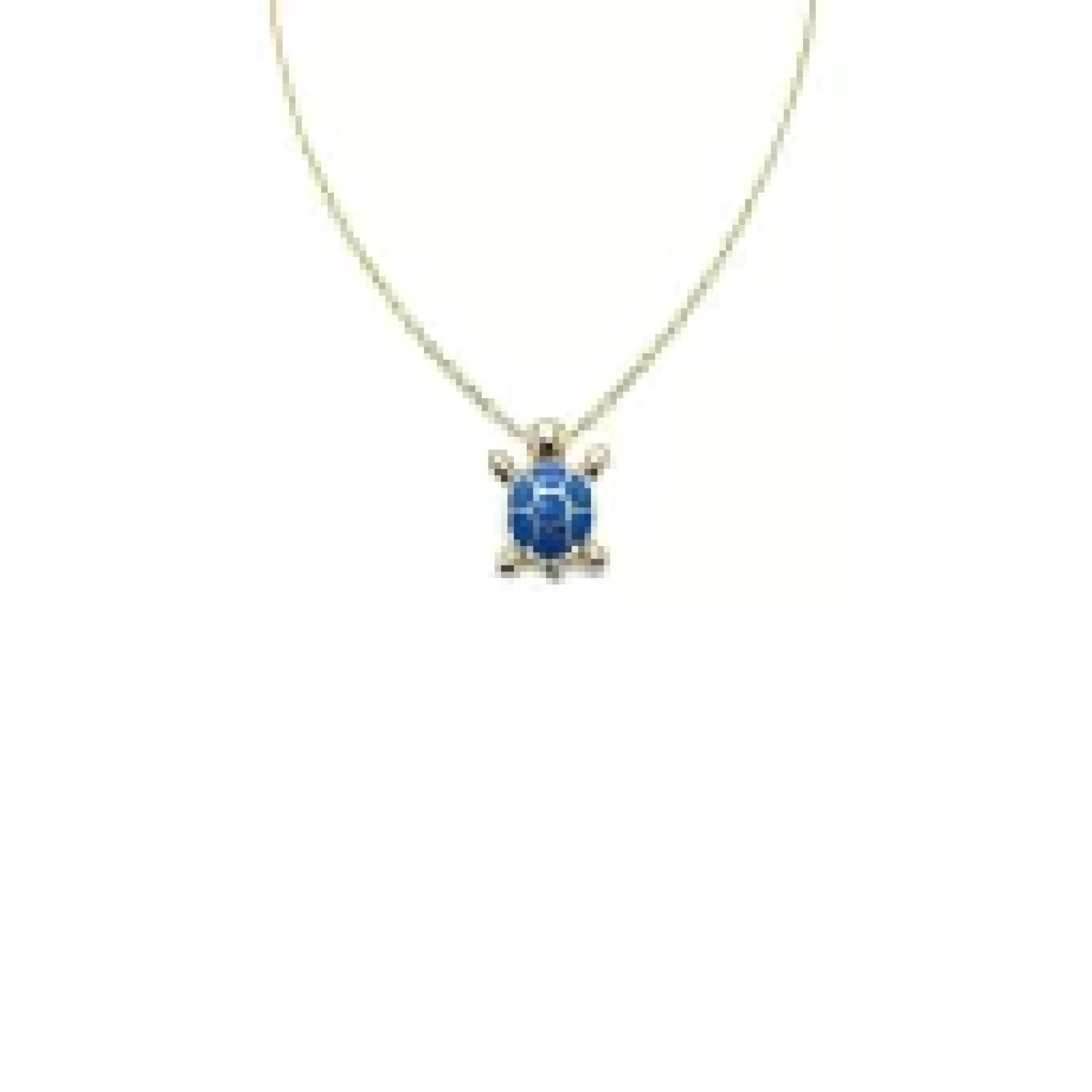 Blue Turtle Kolye