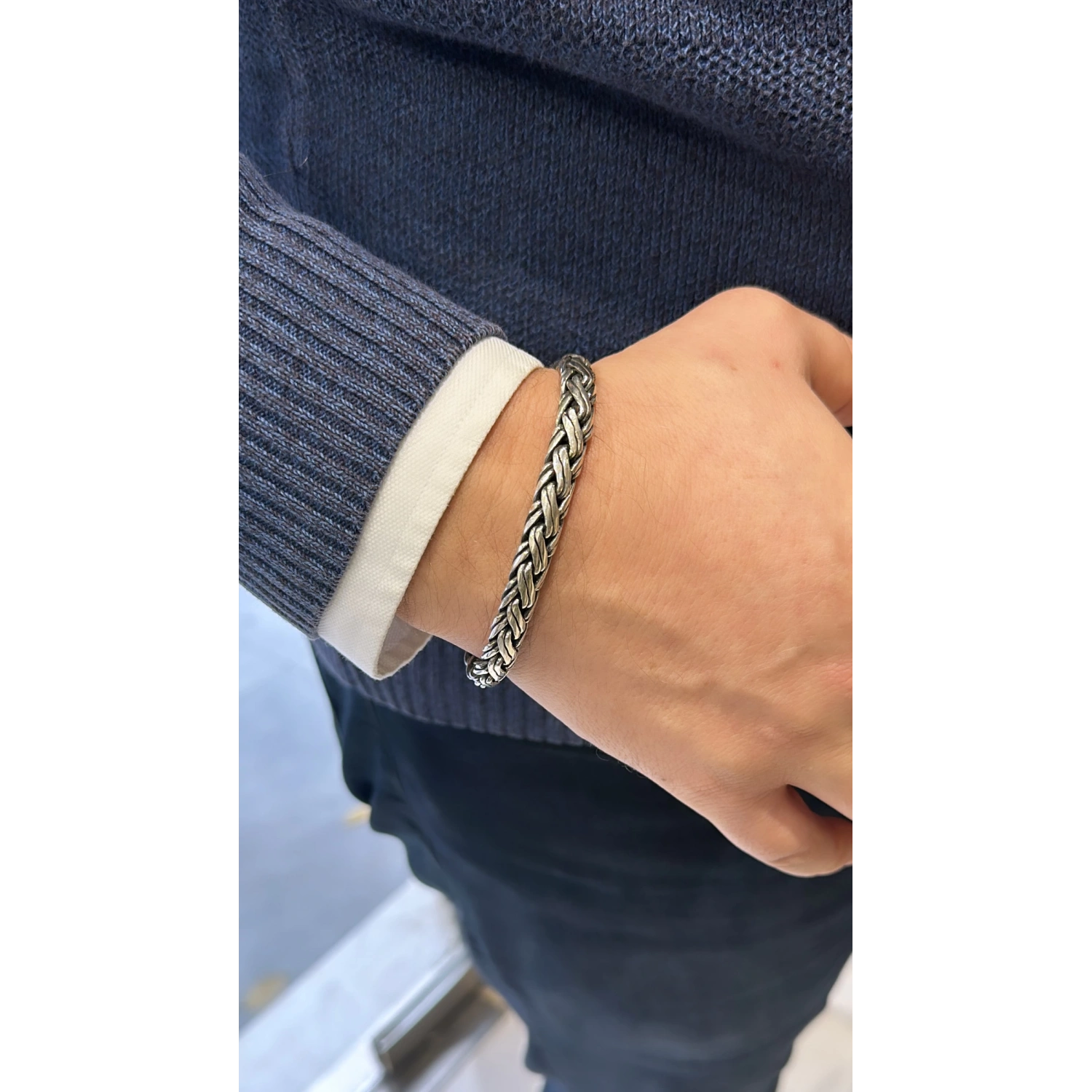 Brüksel Erkek Zincir Bileklik