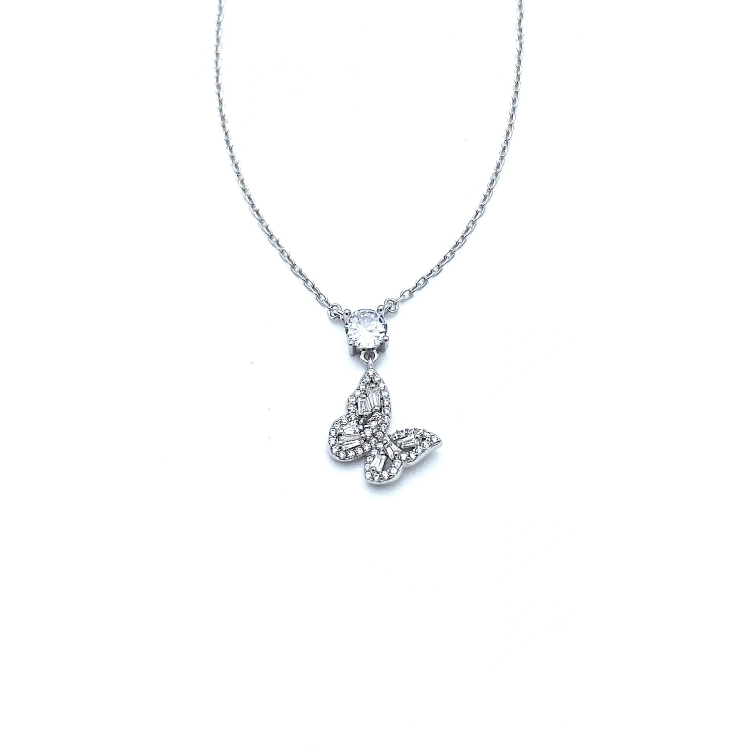 Butterfly Tektaş Kolye