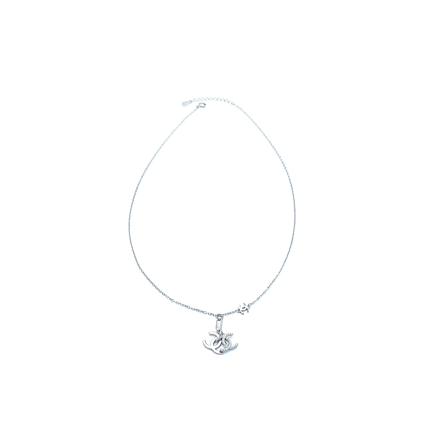 Chany Taşlı İkili Mini Kolye