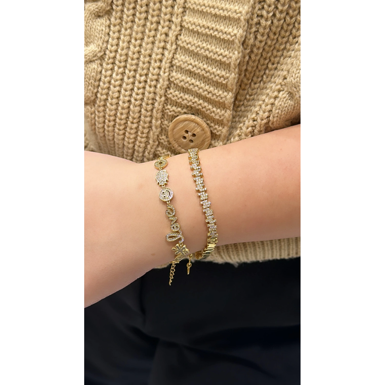 Charmlı Lucky G Bileklik