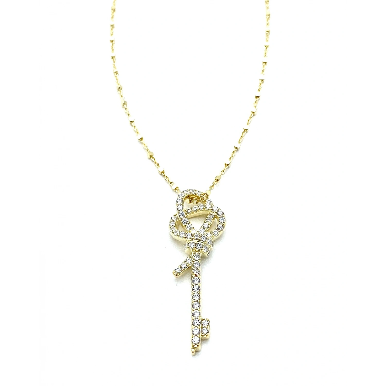 Crown Anahtar Kolye