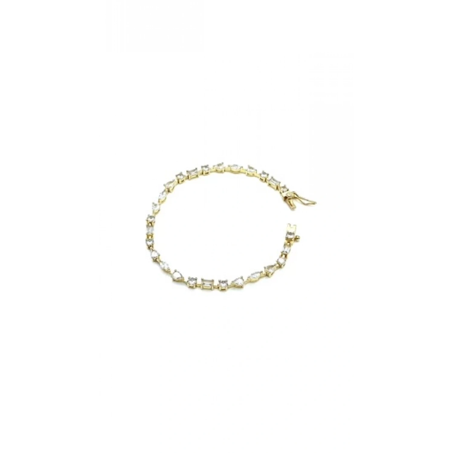 Çubuklu Tırnaklı Geo Suyolu Bileklik