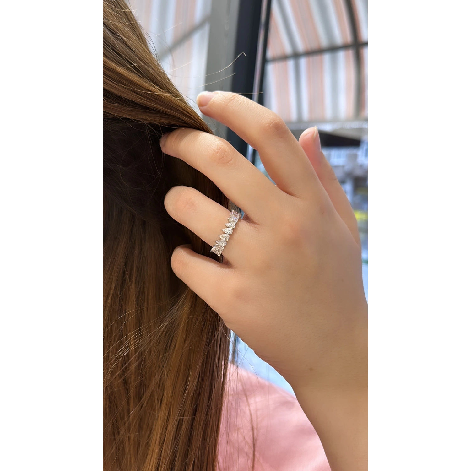 Damla Mozanit Tamtur Yüzük