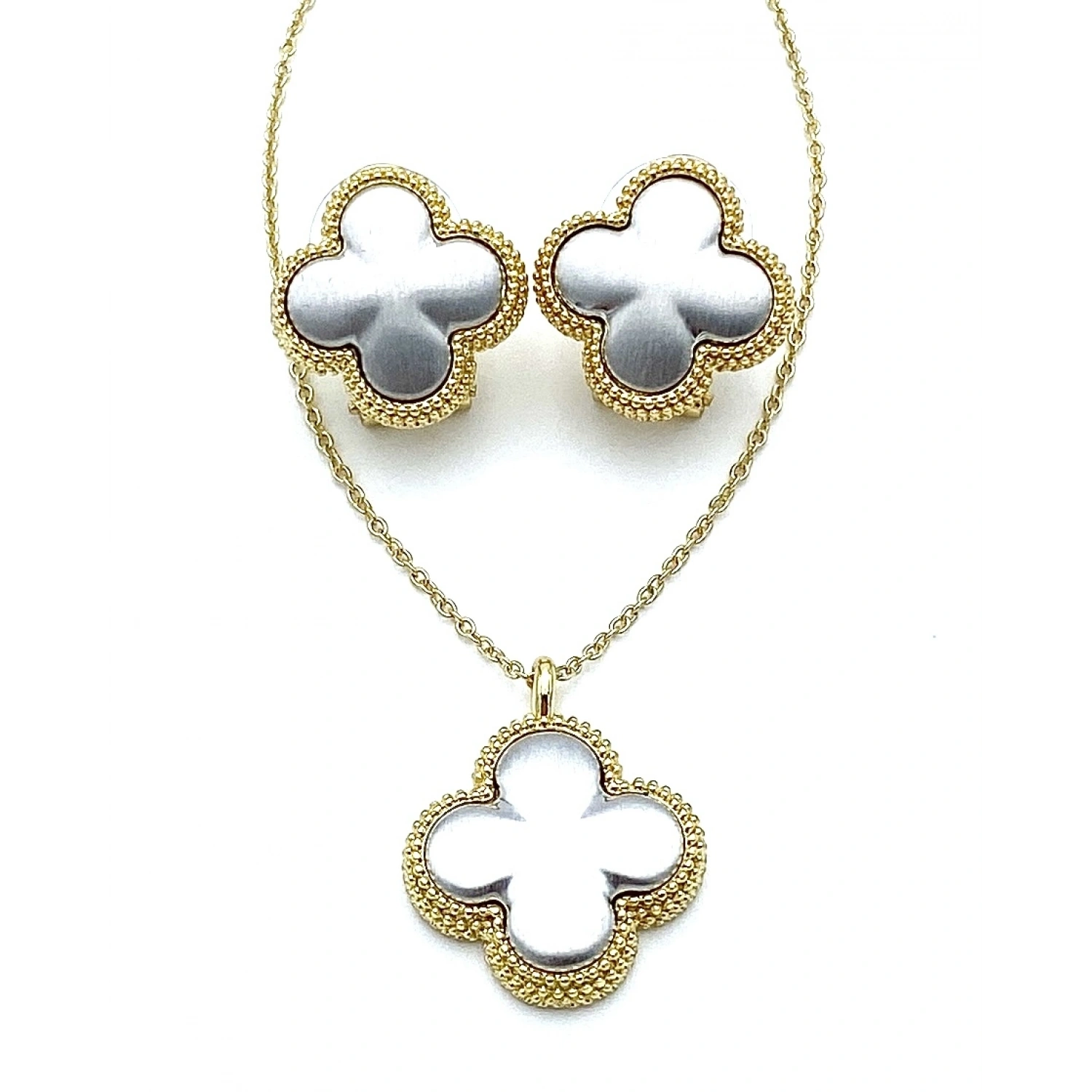 Elegant Seri 9 Yonca Bicolour Set