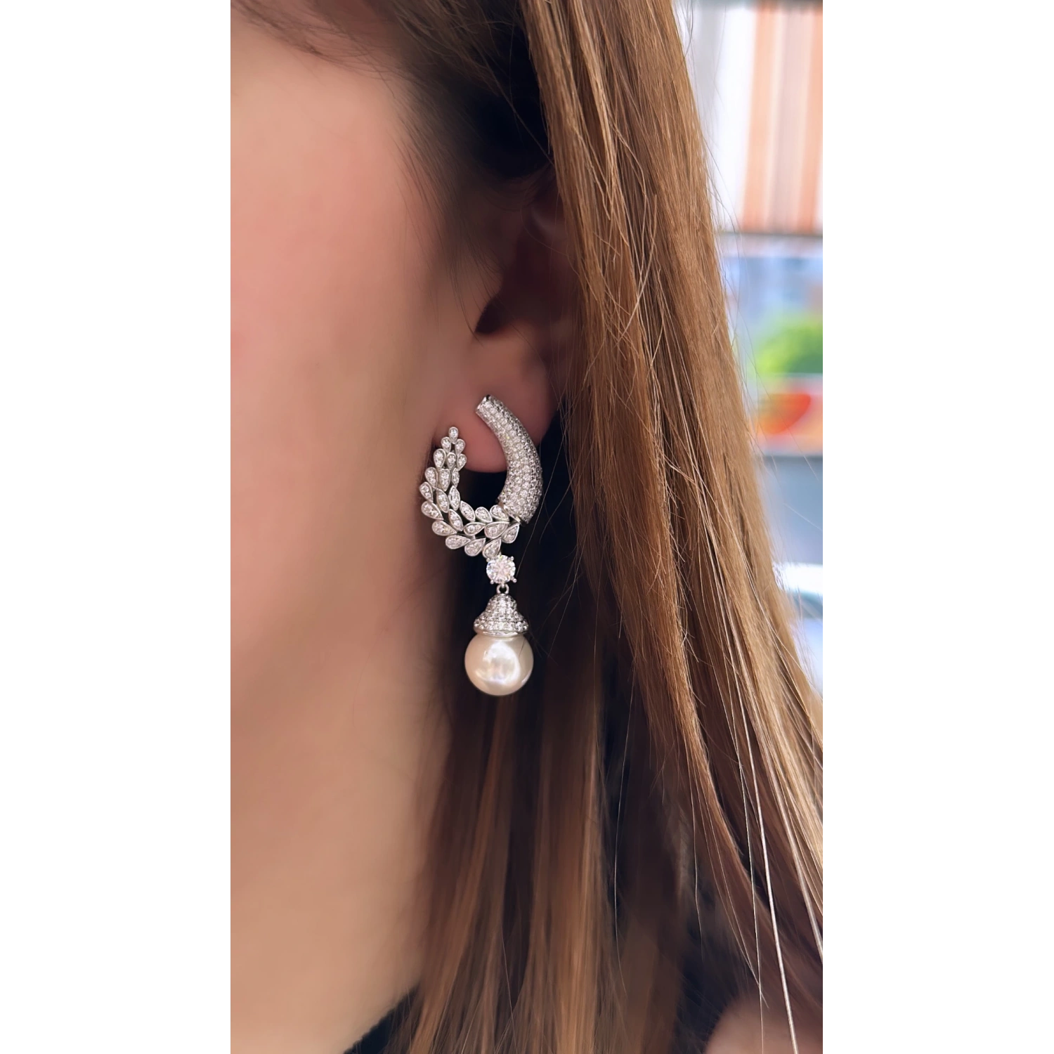 Glorious Pearl Tasarım Küpe