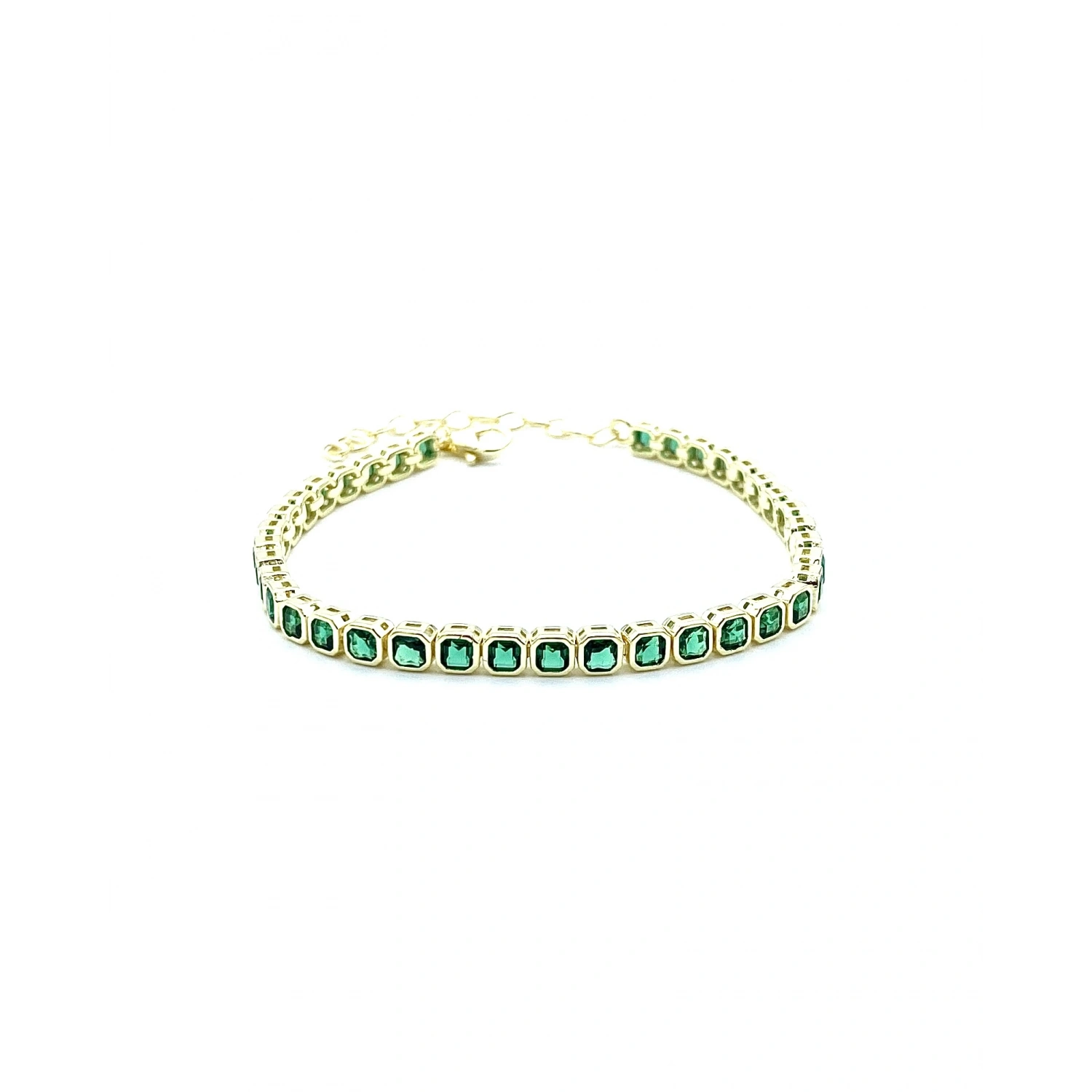 Gömme Zümrüt Prenses Suyolu Bileklik