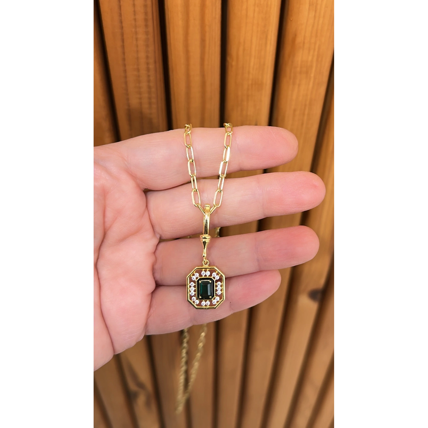 Green Label Ataç Zincir Kolye