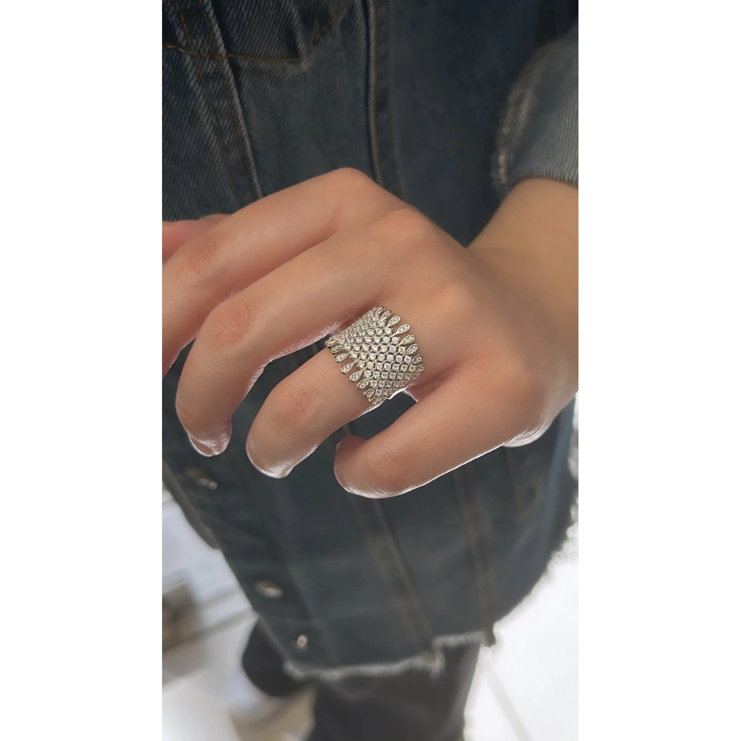 Hasır Damla Yüzük