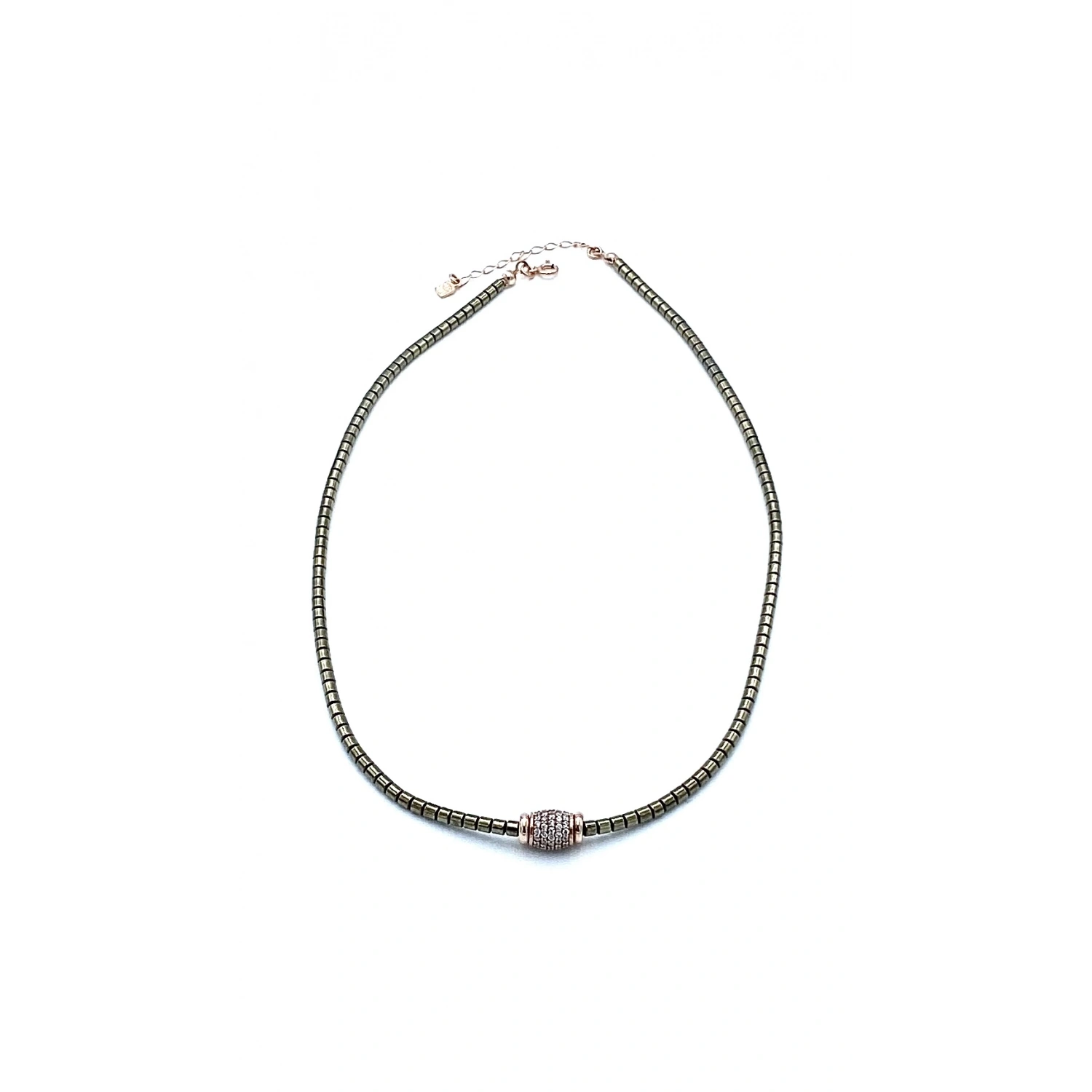 Hematit Yağyeşil Kolye