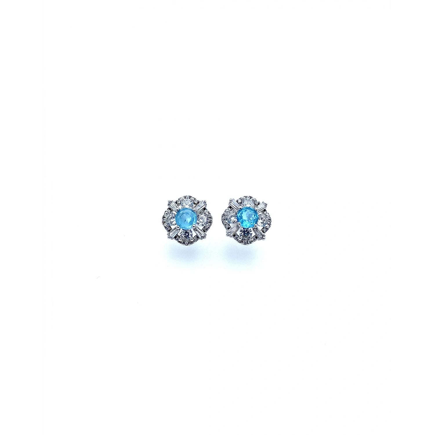 HW Paraiba Pervane Çiçek Küpe