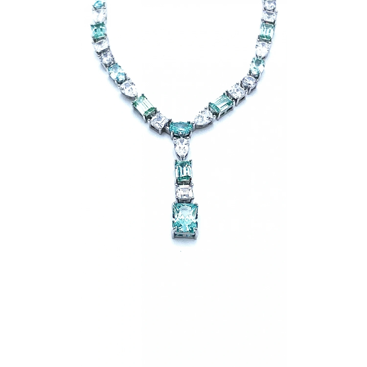 Icecut Paraiba Y Gerdanlık Kolye