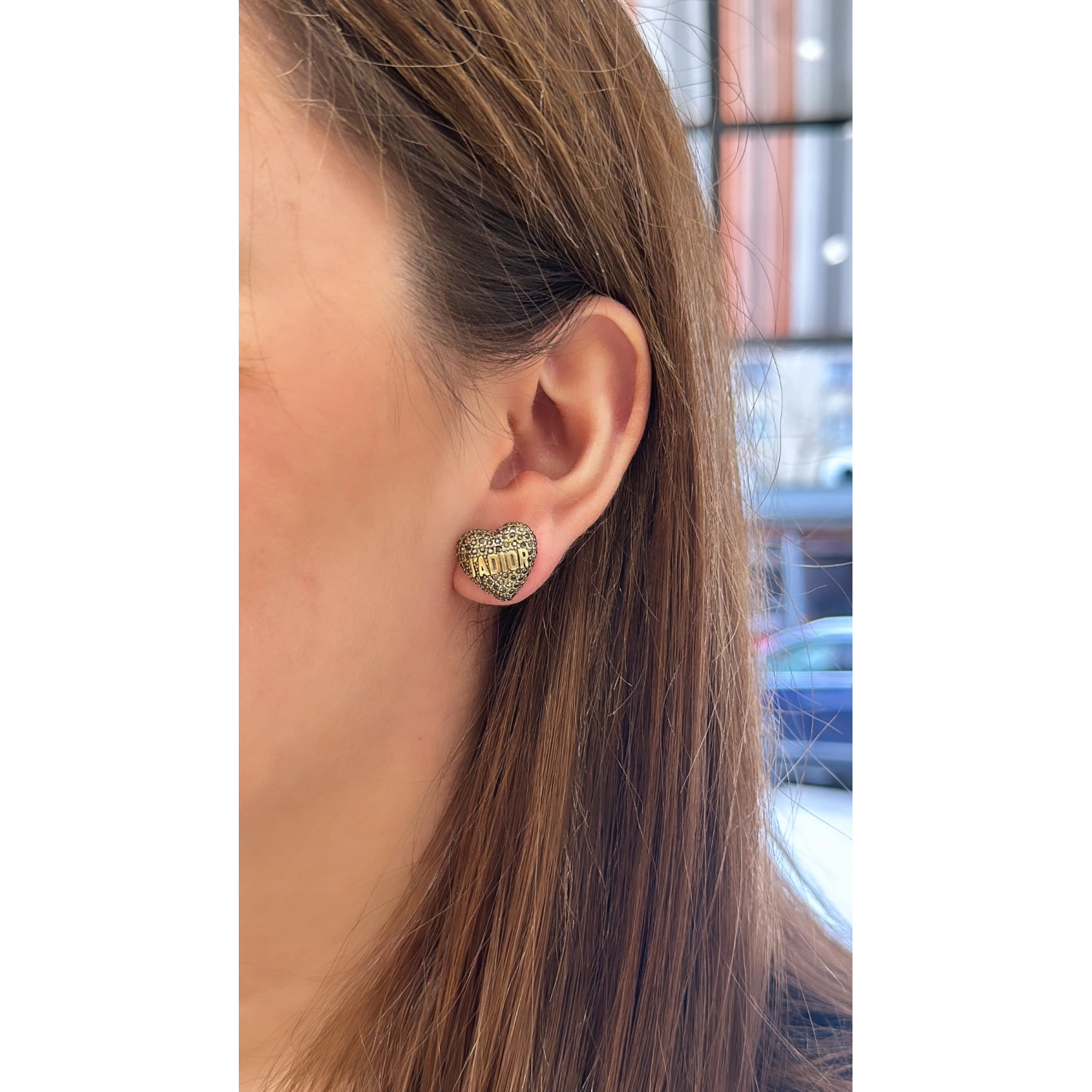 JD Smoky Heart Küpe