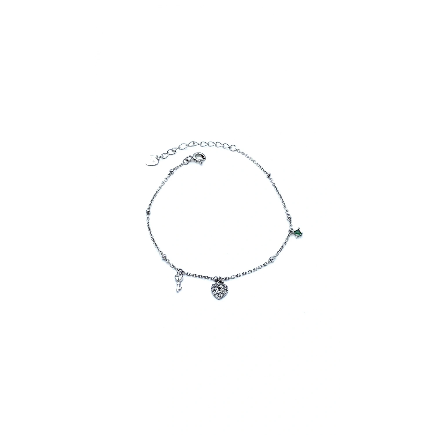 Kalp Anahtar Sallantılı Bileklik