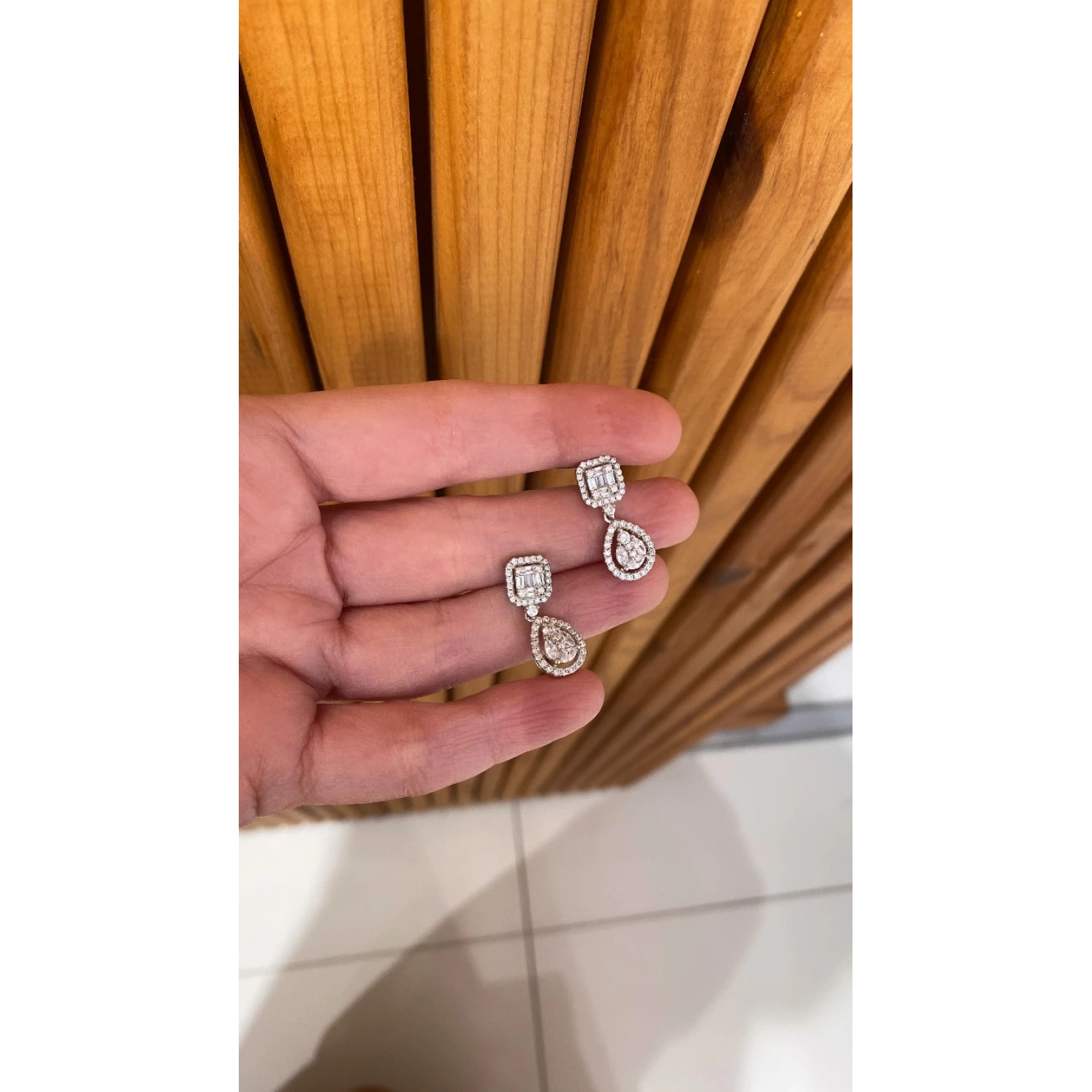 Kare Baget Damla Çküpe