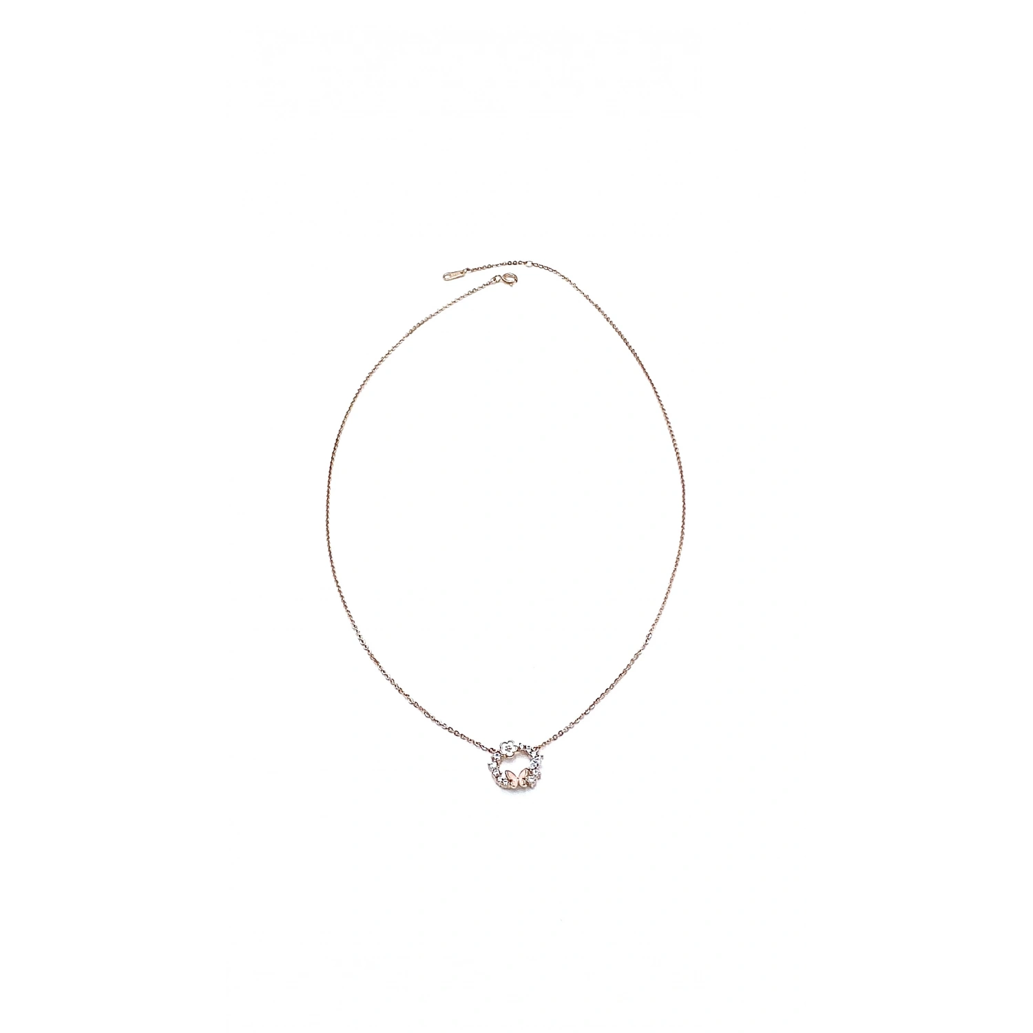 Kelebek Çelenk R Kolye