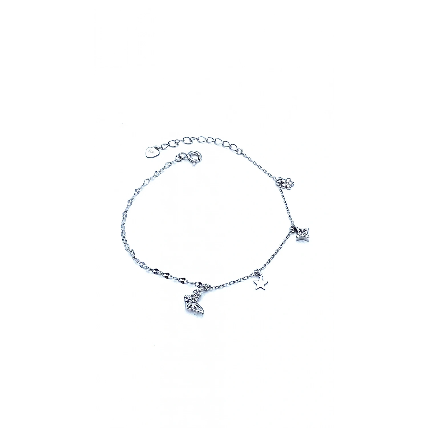 Kelebek Yıldız Papatya Zincir Bileklik