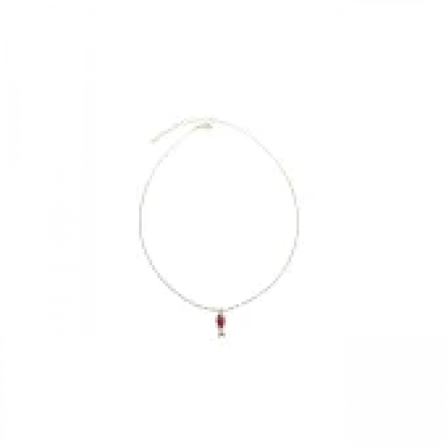 Kırmızı Mineli Balık Kolye