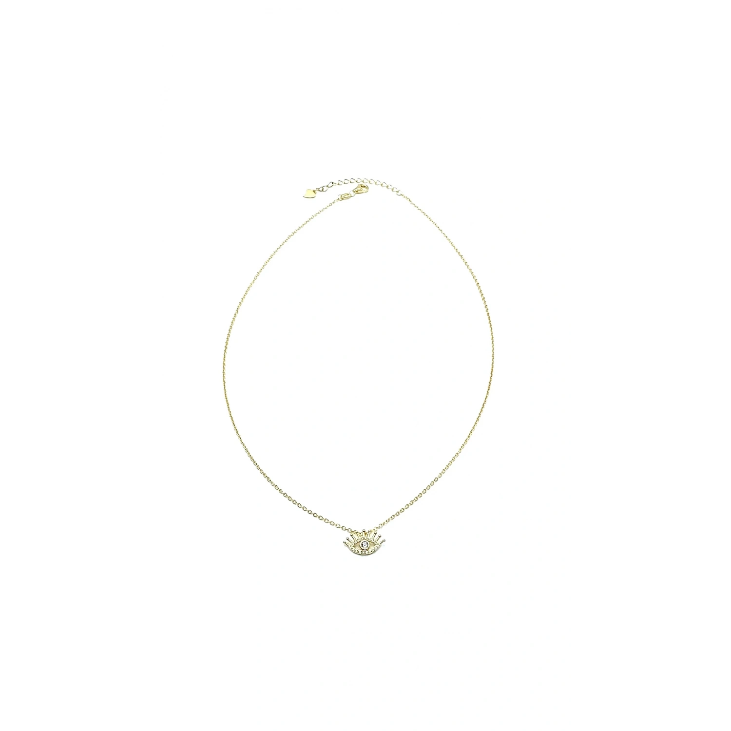 Kirpikli Göz G Kolye