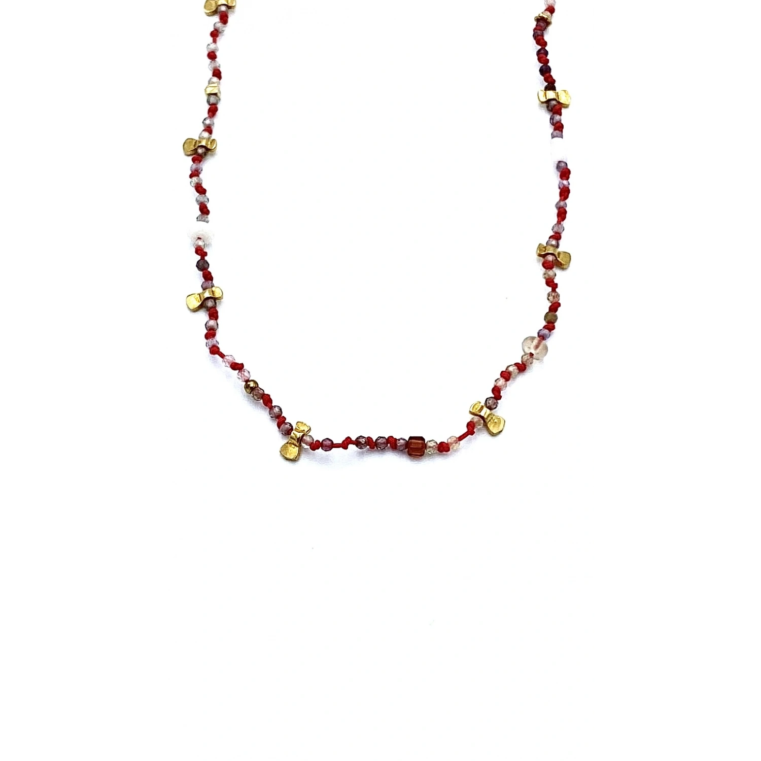 Lapis Mercan İnci Kolye