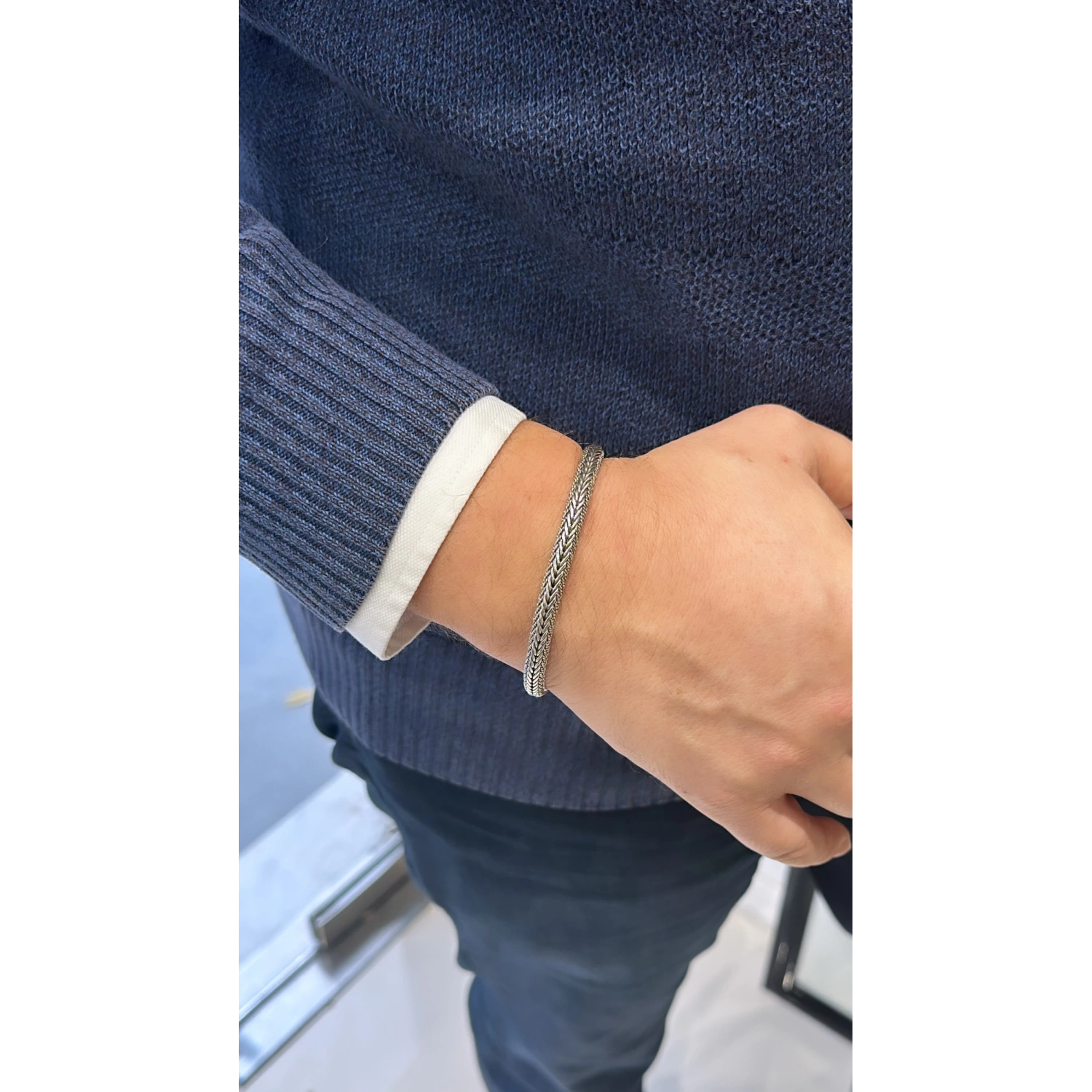 Madrid Erkek Zincir Bileklik