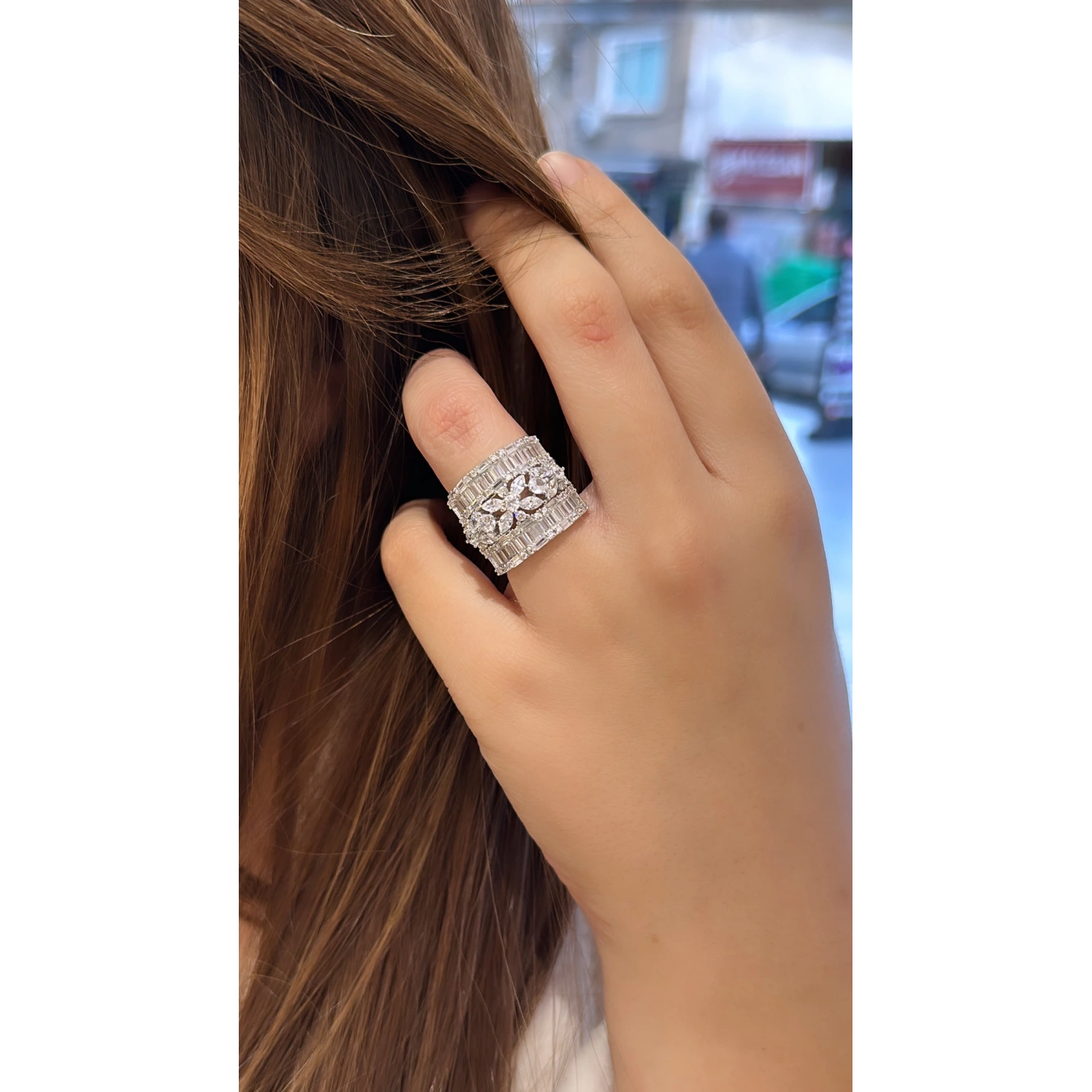 Markiz Çiçek 2 Baget Yol Yüzük