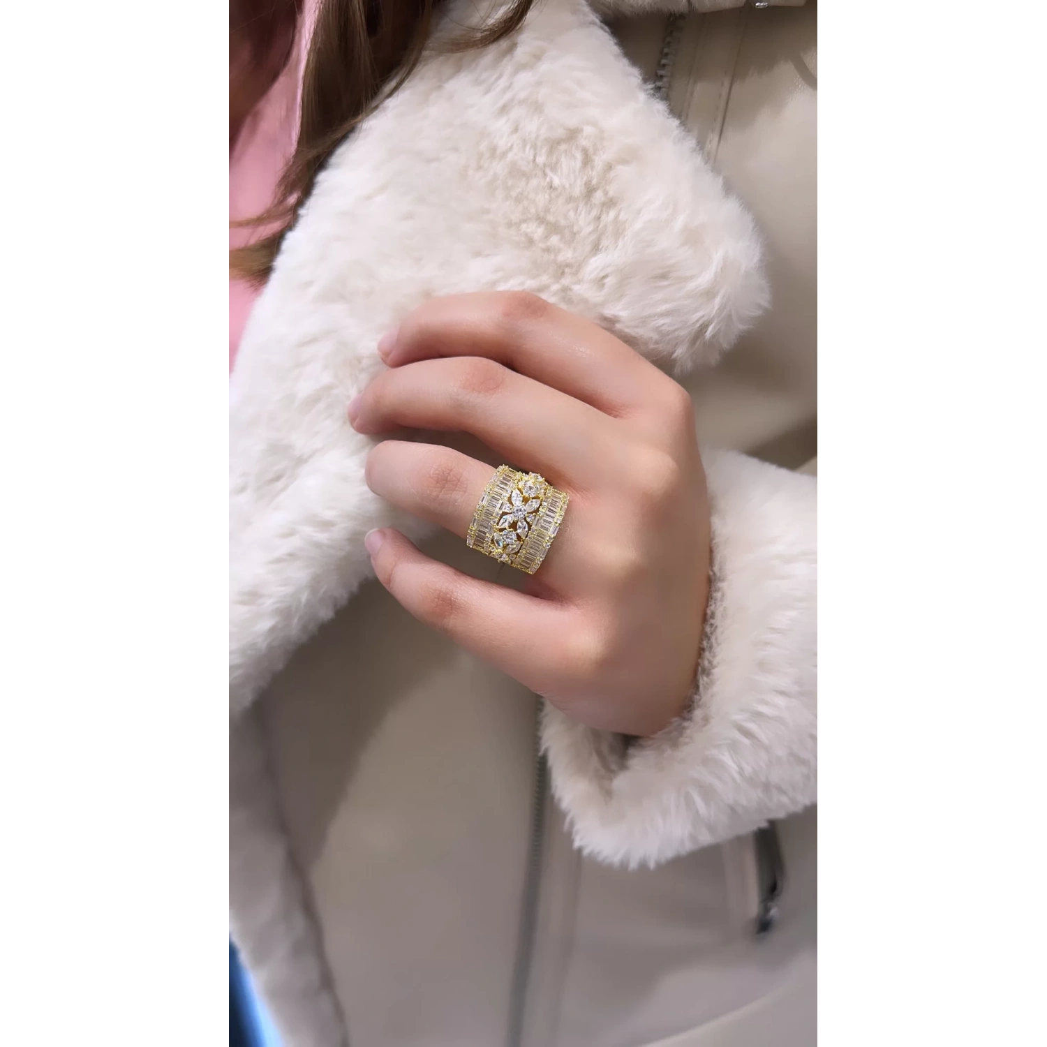 Markiz Çiçek 2 Baget Yol Yüzük