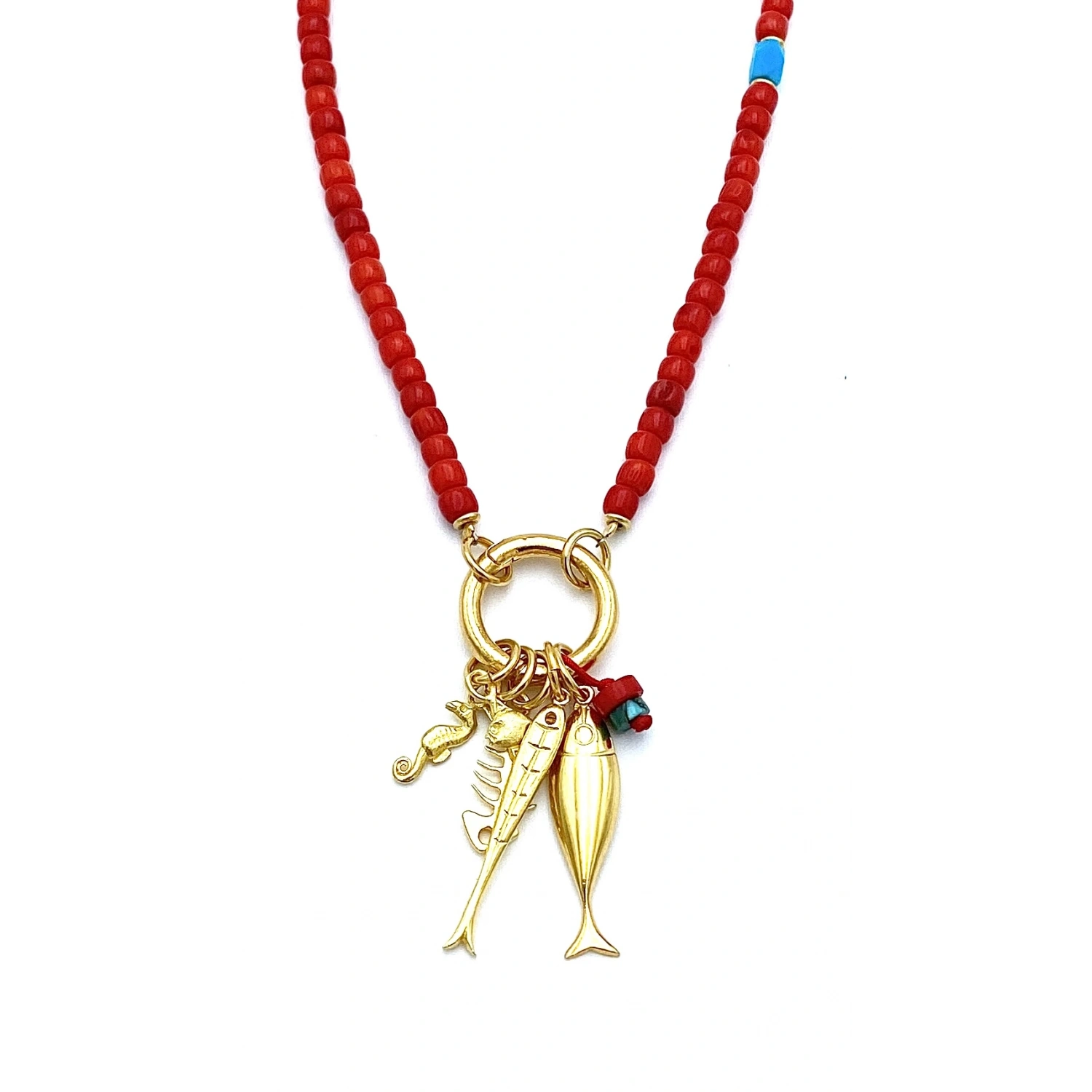 Mercan Multi Sea Charm Kolye
