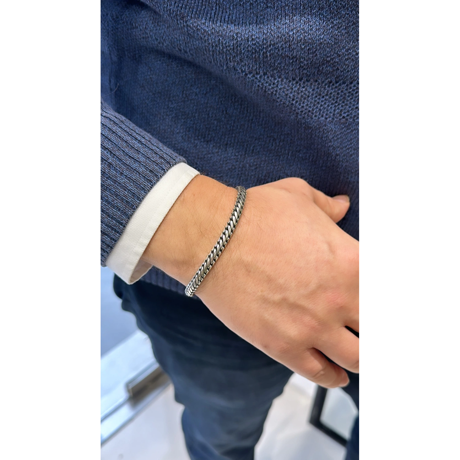 Milano Erkek Zincir Bileklik