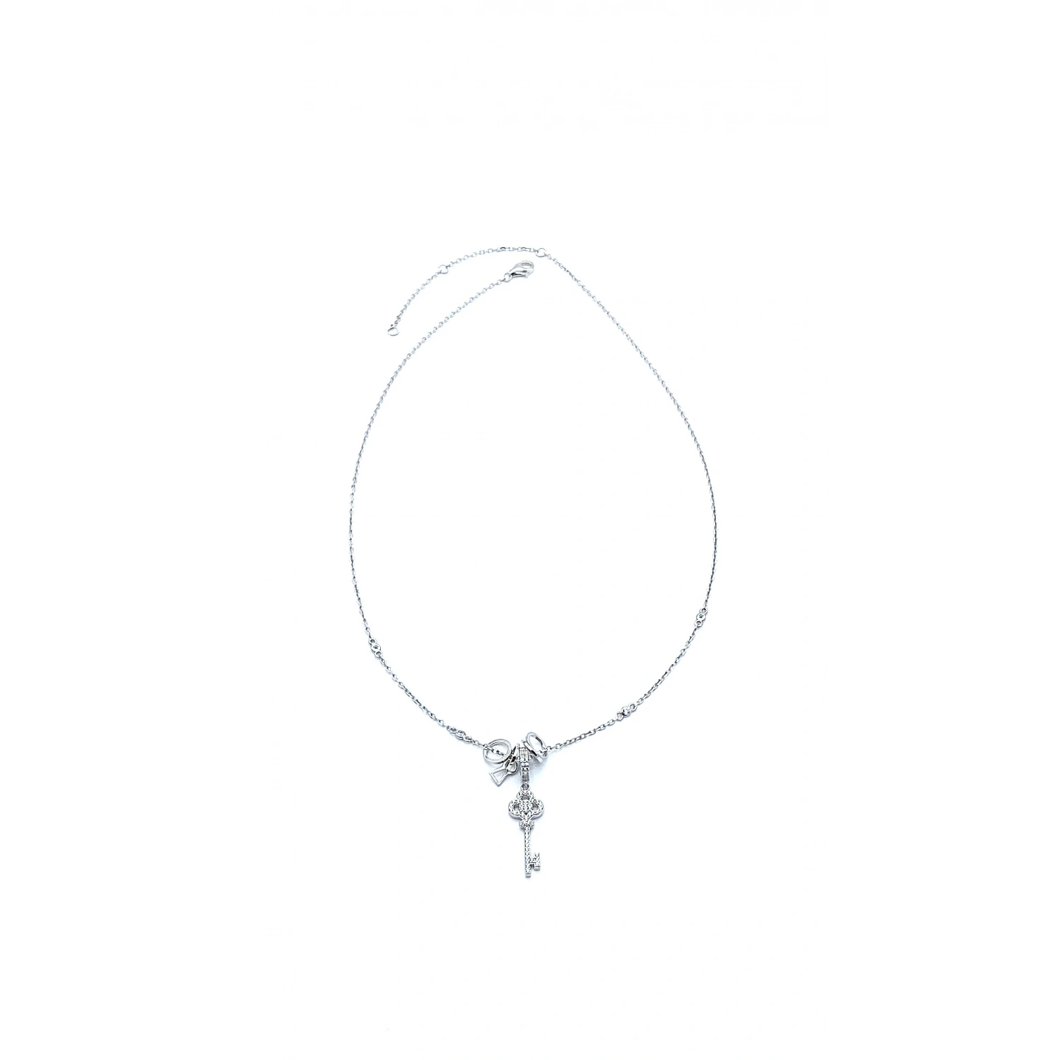 Mini Anahtar Tify Halka Kolye