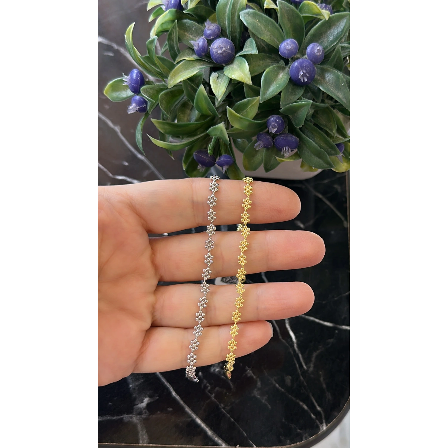 Mini Flower Lace Bileklik