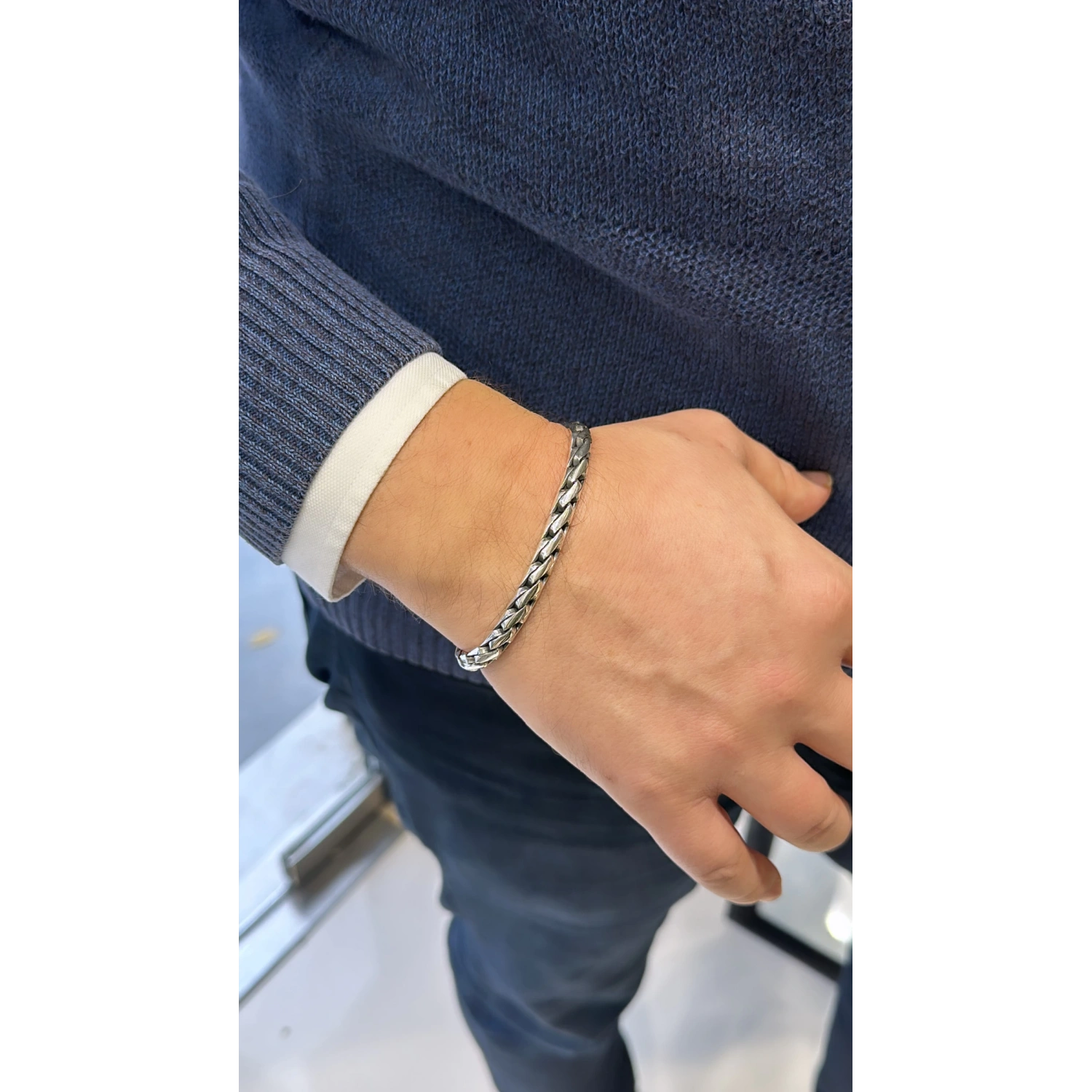 Monaco Erkek Zincir Bileklik