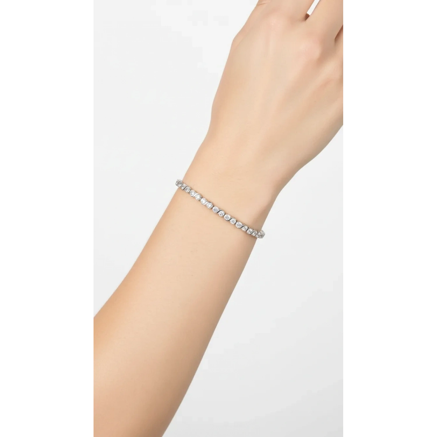 Mozanit 3mm S Suyolu Bileklik