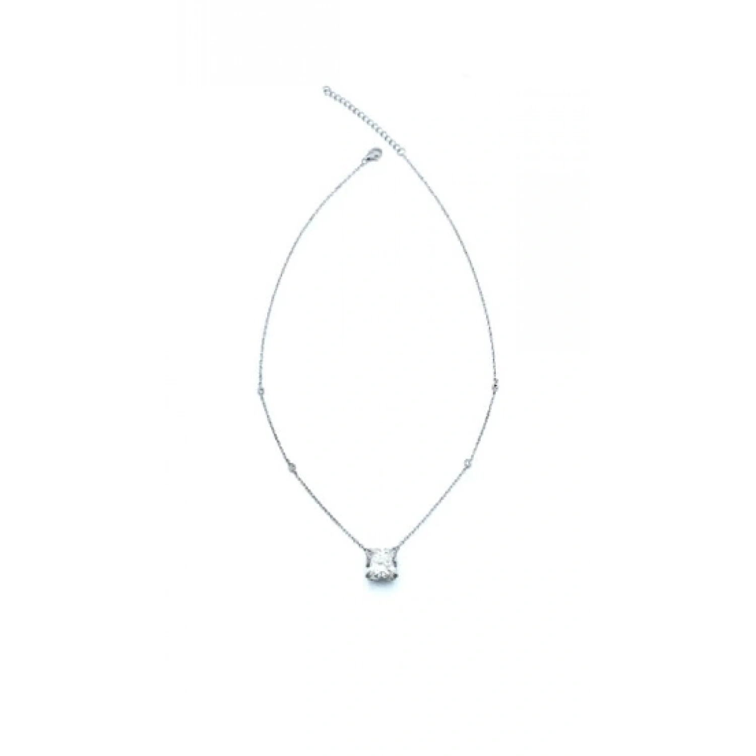 Mozanit 5ct Prenses Kolye