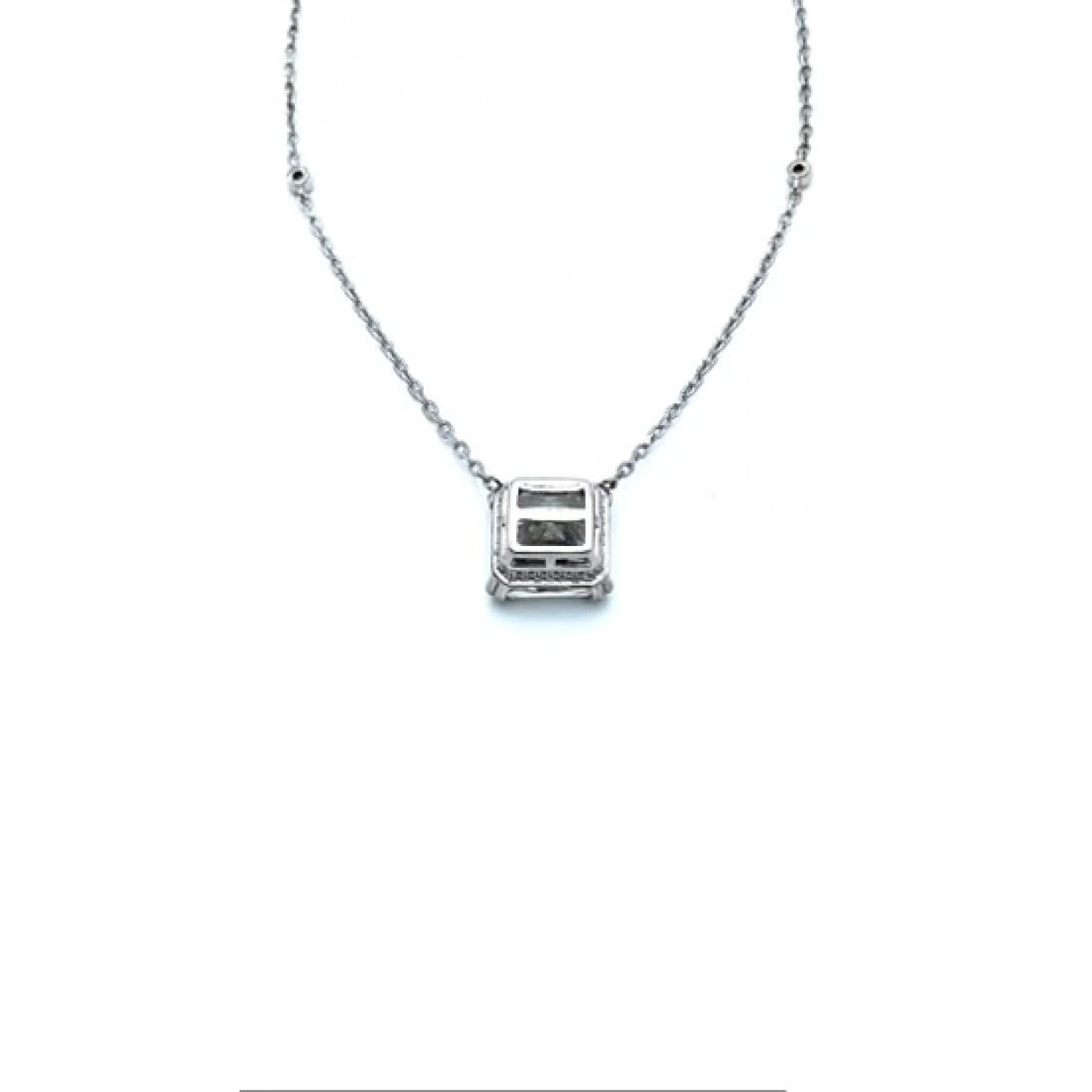 Mozanit 5ct Prenses Kolye