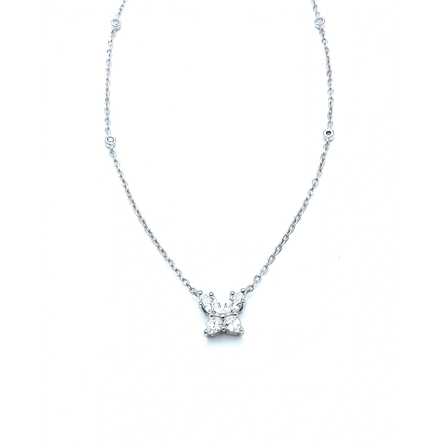 Mozanit Butterfly Kolye