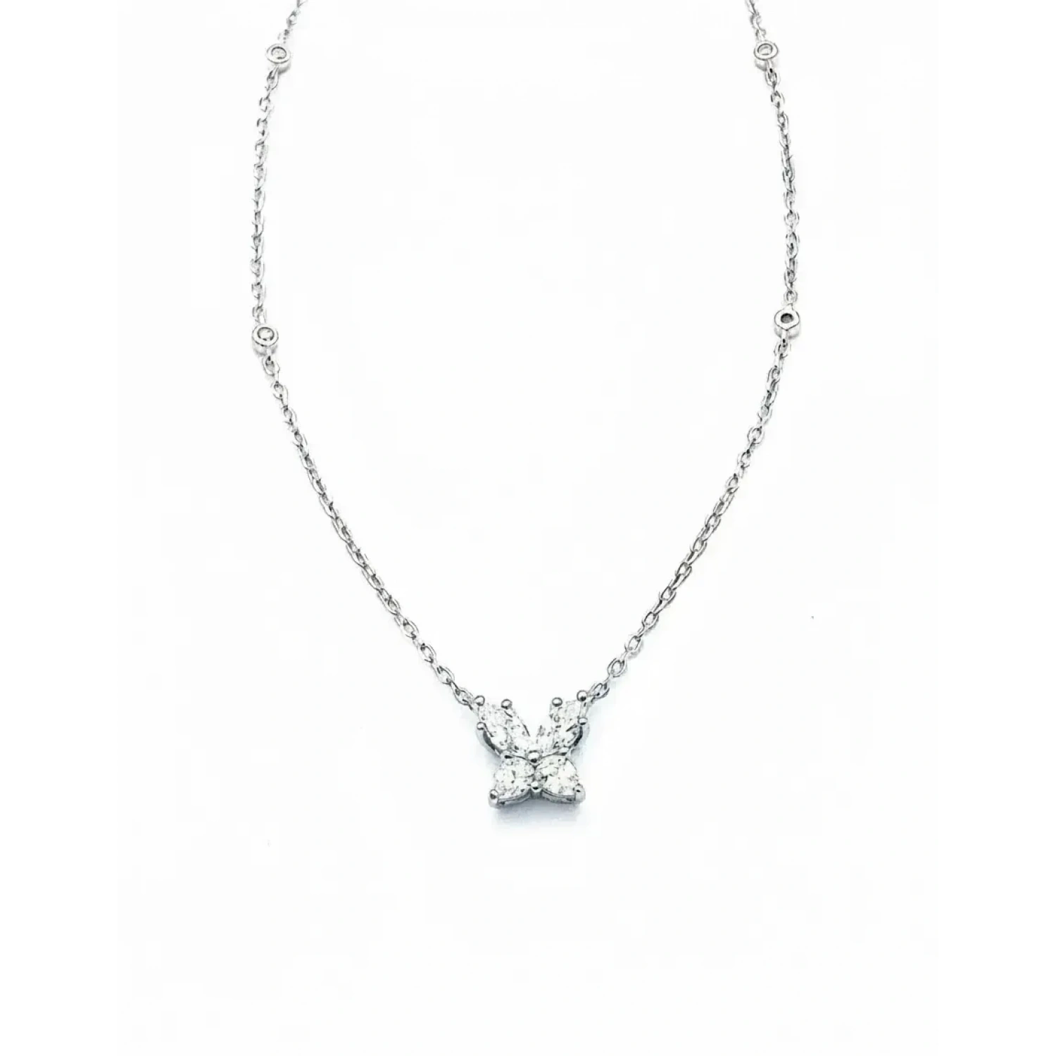 Mozanit Butterfly Kolye