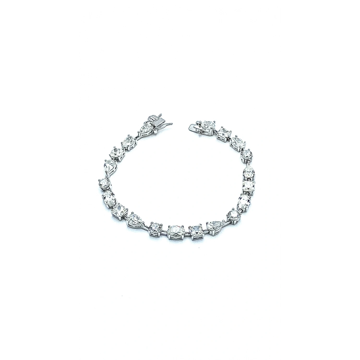 Mozanit Çubuklu Geo Suyolu Bileklik