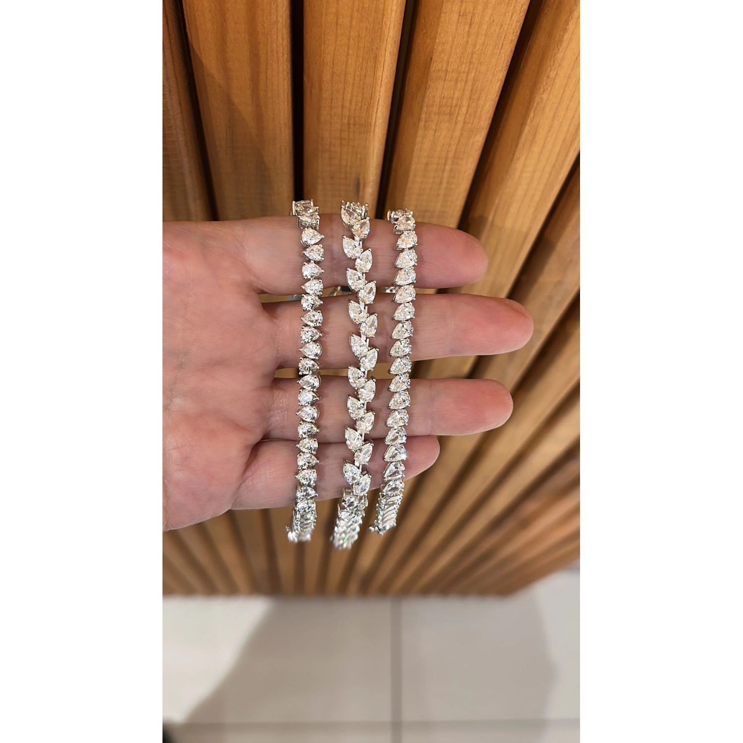 Mozanit Damla Suyolu Bileklik