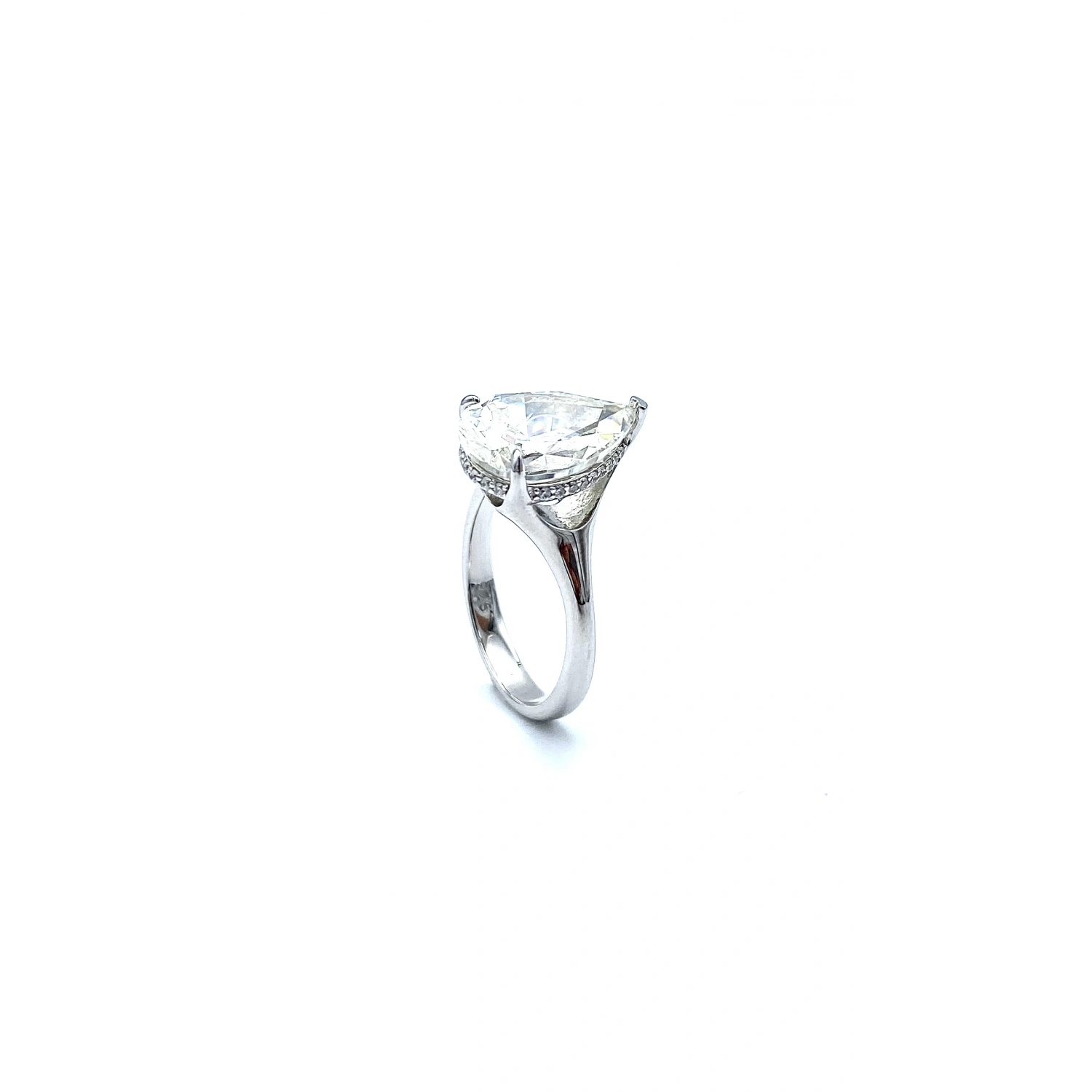 Mozanit Damla Yüzük