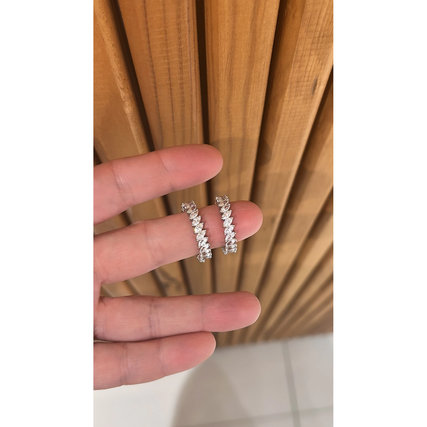 Mozanit Markiz 2ct Tamtur Yüzük